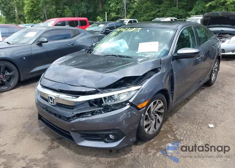 2018 Honda Civic Ex z USA, uszkodzony, nr VIN 2HGFC2F71JH501947